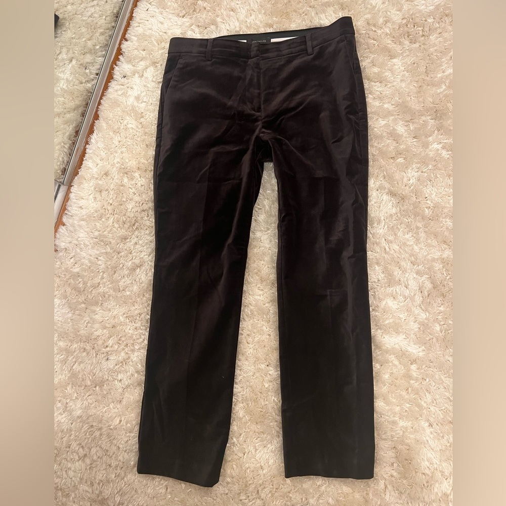 Ann Taylor velour pants